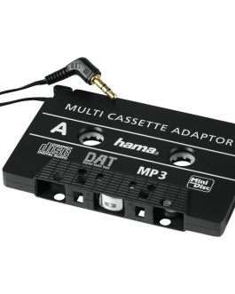 Hama Cassetta Adattatore per Autoradio Jack 3.5 per radio auto storiche