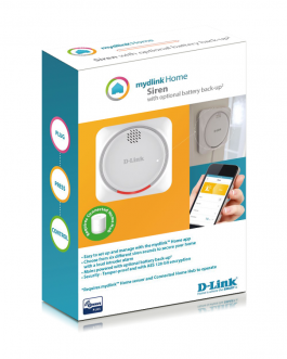 Avvisatore acustico D-LINK DCH-Z510 MYDLINK HOME SIREN SIRENA AUDIO 110DB