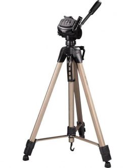 Cavalletto Treppiede Hama 1/4 pollice Altezza 66 166 cm con custodia da trasporto