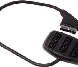 Ciabatta Multipresa Scart 3 posti Scart F cavo Nero marca Hama