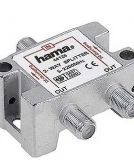 DISTRIBUTORE SPLITTER SATELLITE 1 INGRESSO 2 USCITE marca Hama