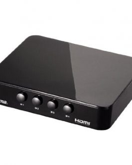 HAMA Switch Video Audio HDMI Hama G-410 4×1 Black