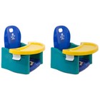 Alzatina Sedia Universale da Bambino Baby Booster JOYCARE® Ghiottone Blue Giallo