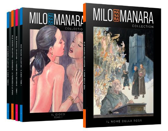 MILO MANARA COLLECTION Completa Vol 1/49 TUTTI NUOVI e CELLOFANATI 2024 GAZZETTA DELLO SPORT
