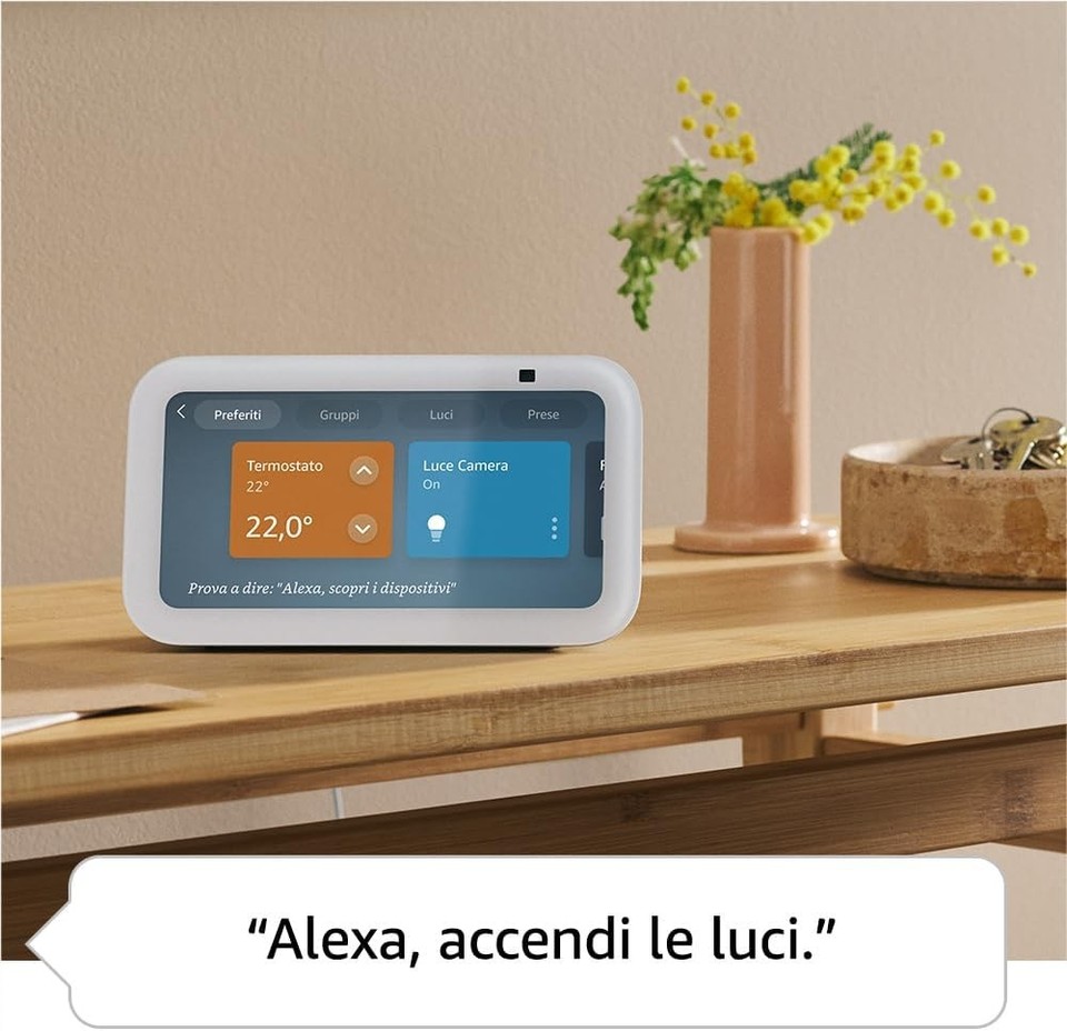 Echo Show 5 Alexa Ultimo Modello 3ª Gen. Schermo Touch Intelligente Compatto - Image 4