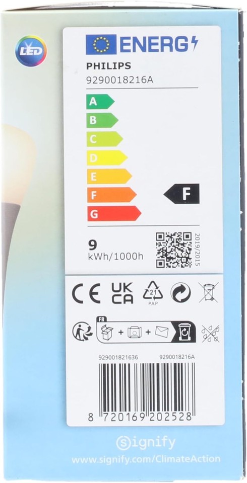 Lampadina PHILIPS Hue White LED Smart, Bluetooh, E27 Controllo Vocale Alexa 9W - Image 9