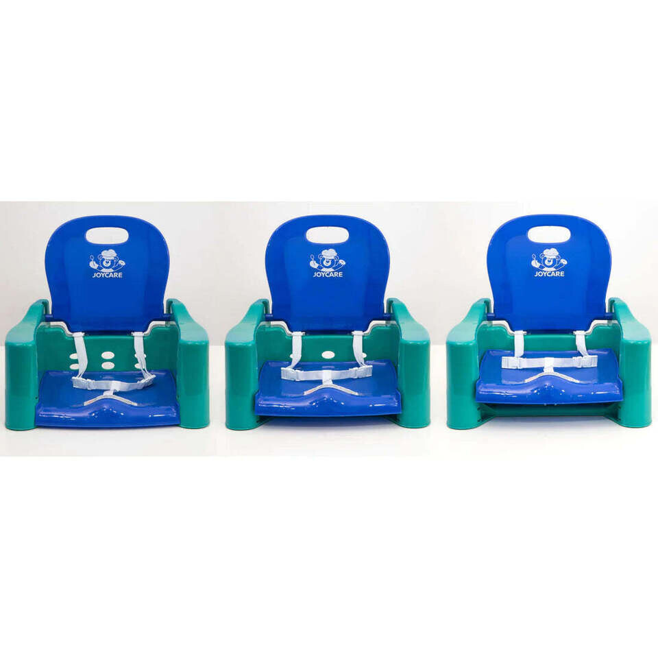 Alzatina Sedia Universale da Bambino Baby Booster JOYCARE® Ghiottone Blue Giallo - Image 8