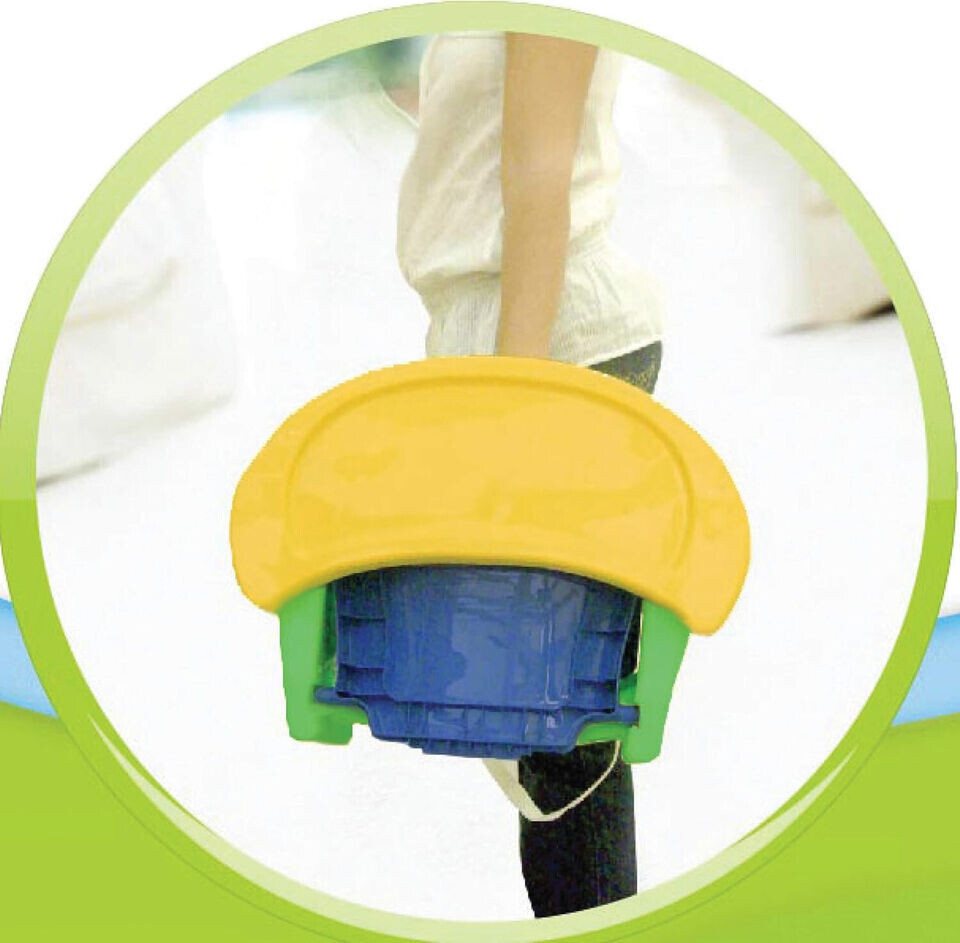 Alzatina Sedia Universale da Bambino Baby Booster JOYCARE® Ghiottone Blue Giallo - Image 10