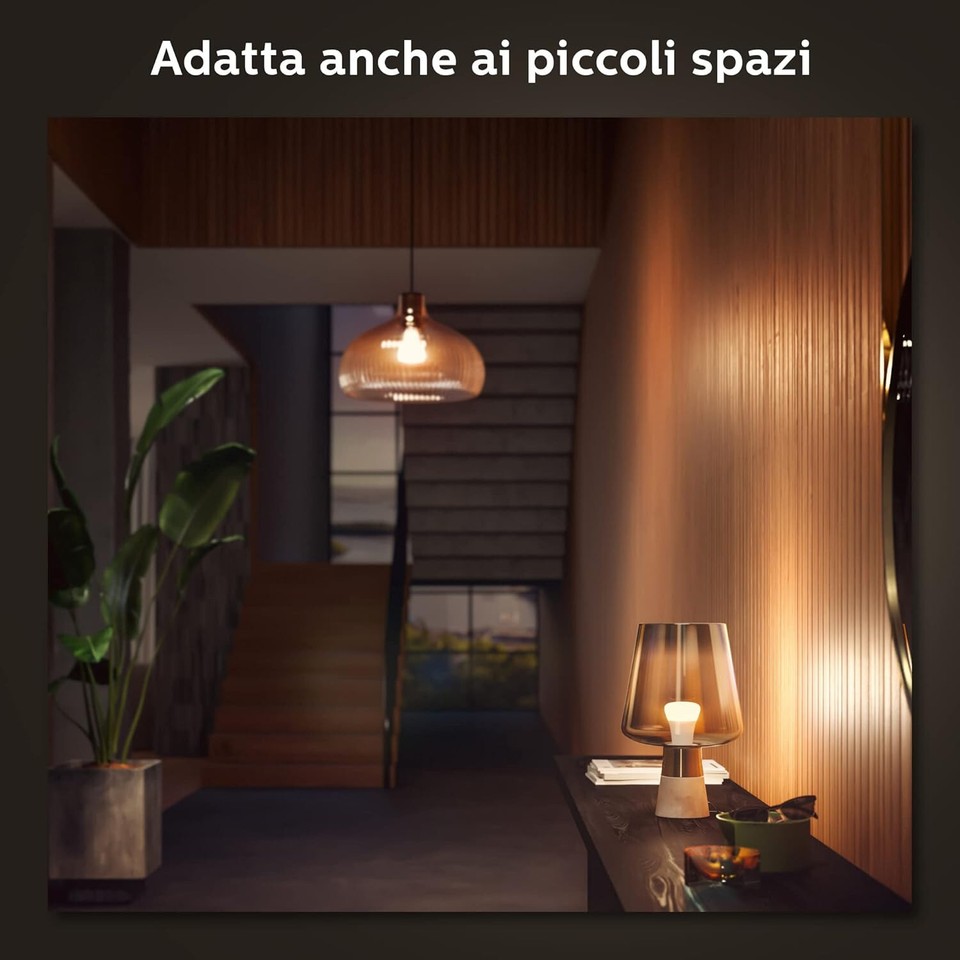 Lampadina PHILIPS Hue White LED Smart, Bluetooh, E27 Controllo Vocale Alexa 9W - Image 13